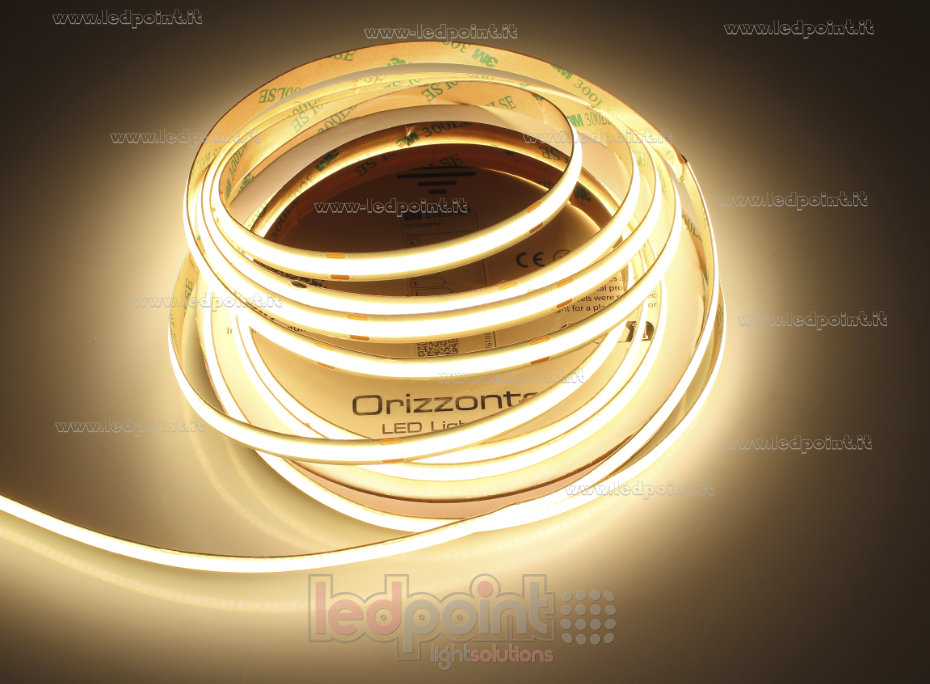 Led strip COB 48V IP20 3000K 480led/m