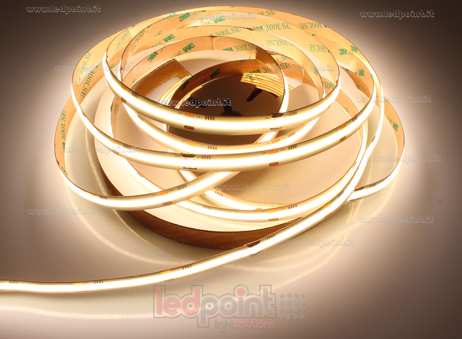Led strip COB 24V IP20 3000K 504led/m F52-300-504OS2/15.5