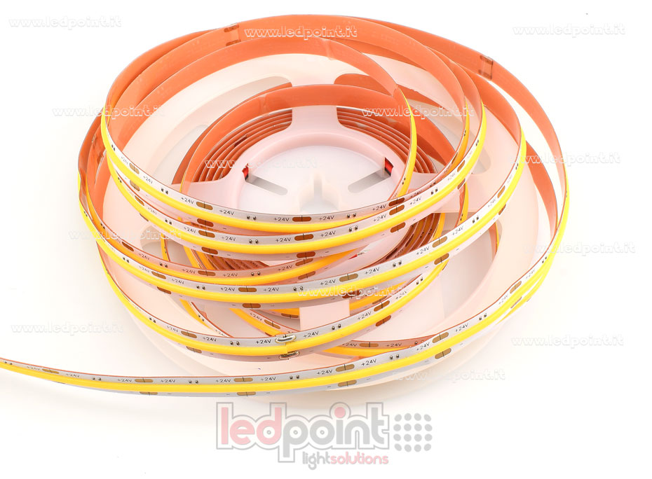 Led strip COB 24V IP20 3000K 512led/m F52-300-512O12/16