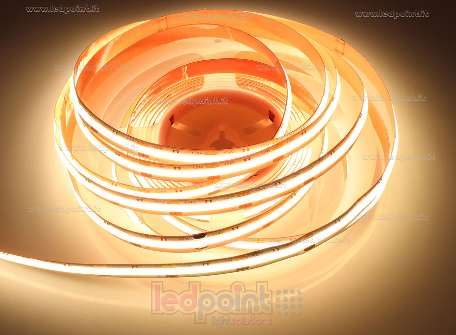 Led strip COB 24V IP20 3000K 512led/m F52-300-512O12/16