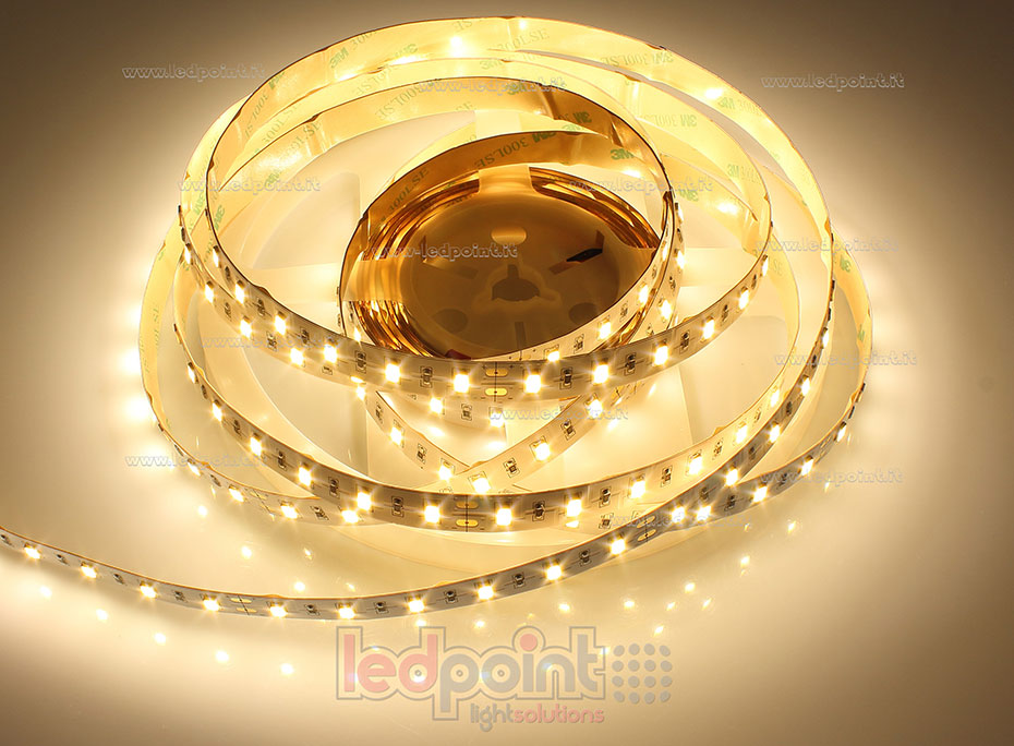 Striscia led 5730 24V IP20 2900-3000K 60led/m