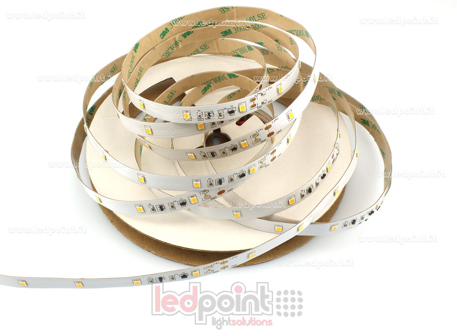 Led strip 2835 24V IP20 3000K 3step 36led/m