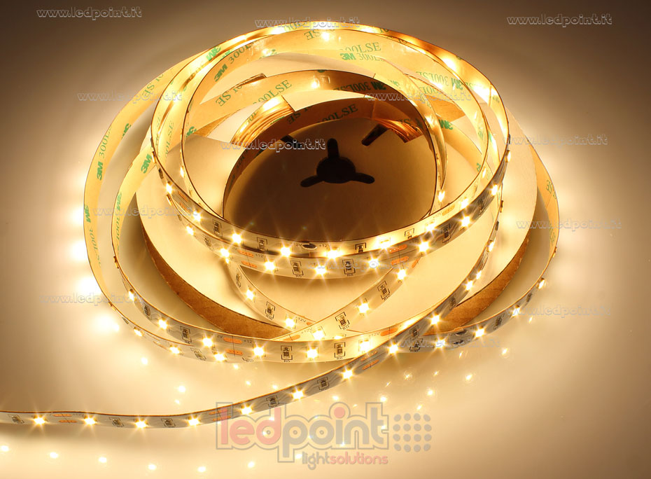 Striscia led 2835 12V IP20 3000K 3step 60led/m