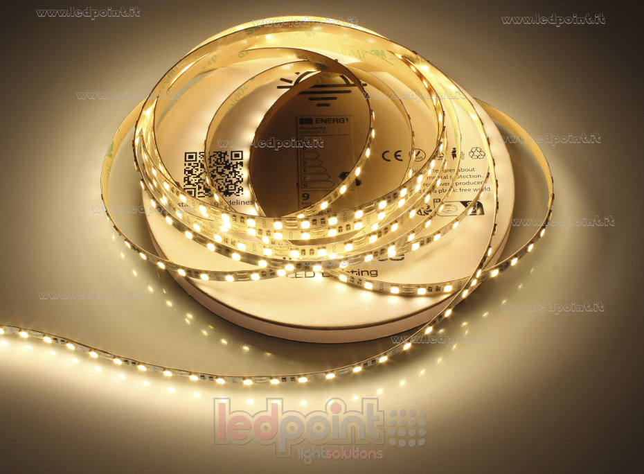 Striscia led 2835 12V IP20 3000K 3step 120led/m