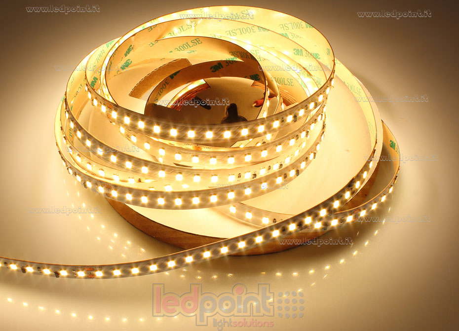 Led strip 2835 48V IP20 3000K 3step 128led/m