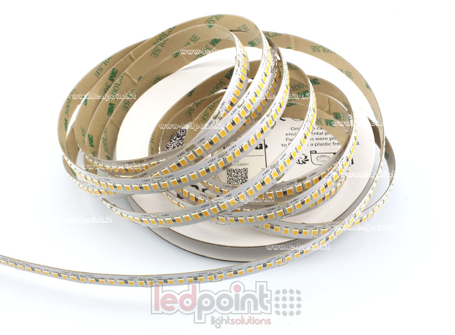 Led strip 2835 24V IP20 3000K 3step 238led/m