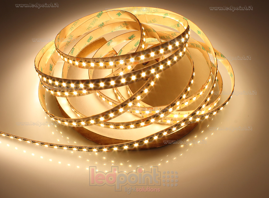 Striscia led 2835 24V IP20 3000K 3step / 4000K 3step 120+120led/m