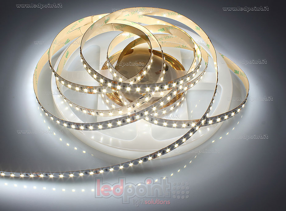 Striscia led 2835 24V IP65 4000K 3step 120led/m