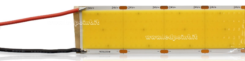 Striscia led COB 24V IP20 4000K 1600led/m Striscia led COB 24V IP20 4000K 1600led/m