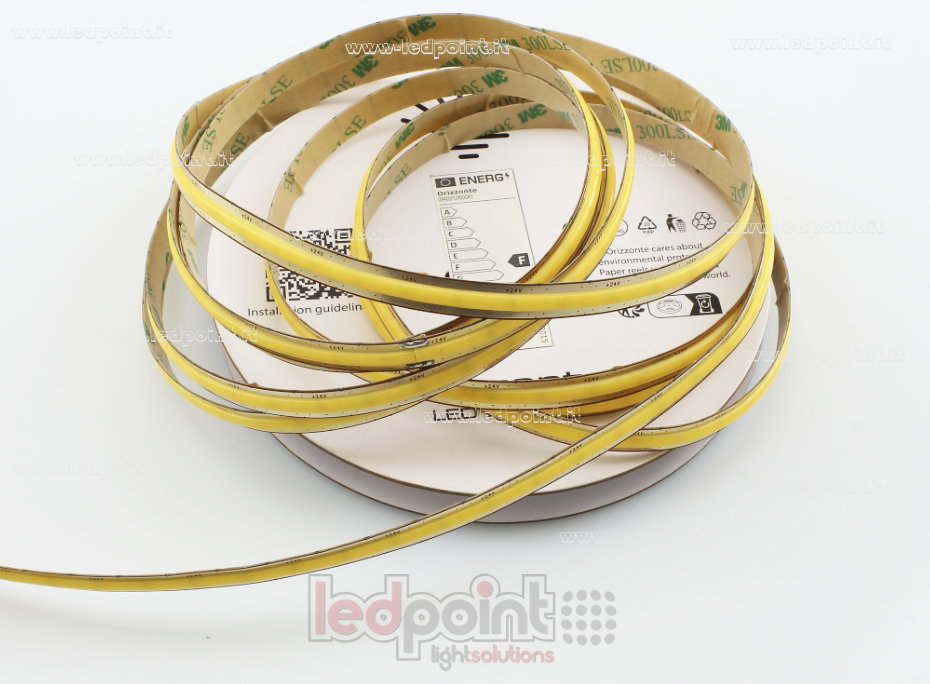 Led strip COB 24V IP20 4000K 400led/m