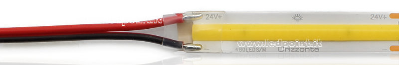 Striscia led COB 24V IP20 4000K 480led/m Striscia led COB 24V IP20 4000K 480led/m