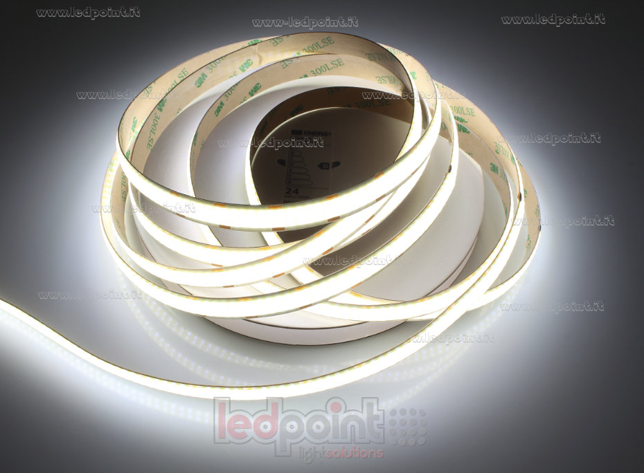 LED-Streifen COB 24V IP20 4000K 600led/m