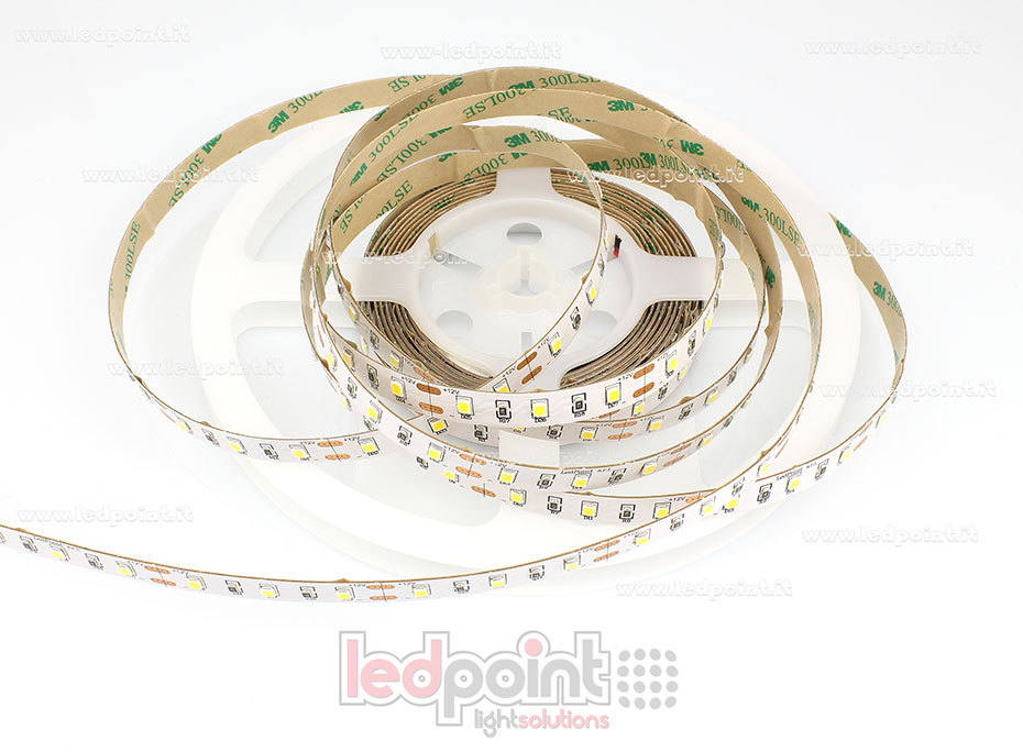Striscia led 2835 12V IP20 4000-4250K 60led/m F52-400-60821