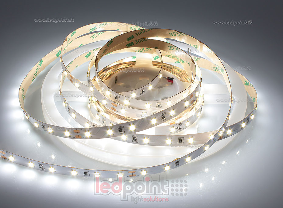 Led strip 2835 24V IP45 4000-4250K 60led/m F52-400-60822