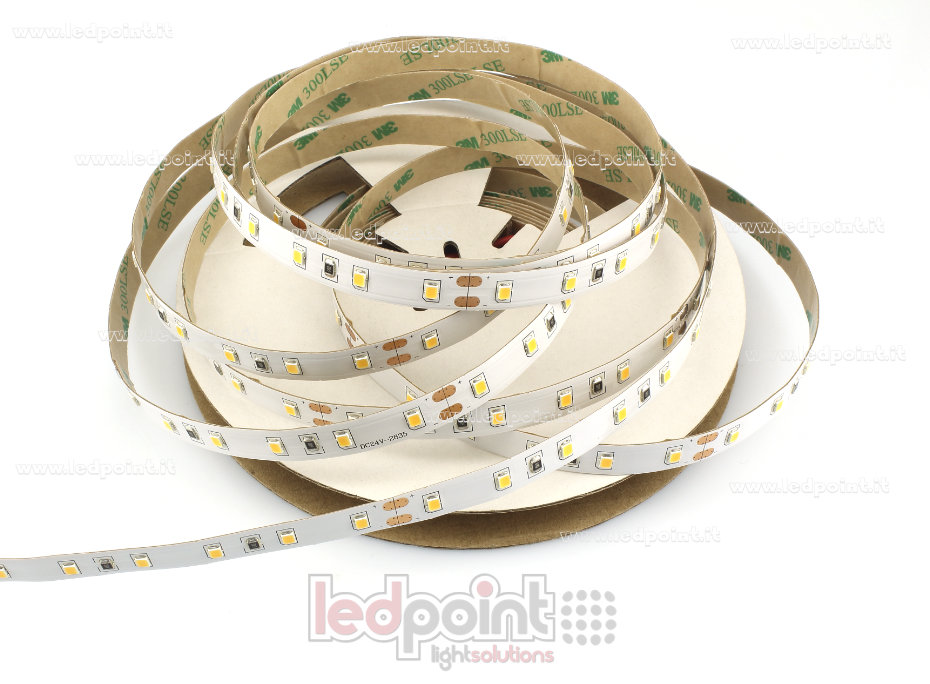 Striscia led 2835 24-48 V IP20 4000K 3step 60led/m