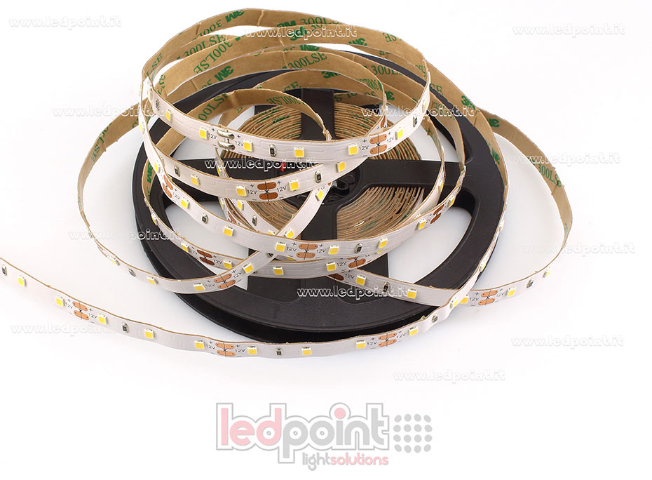 Striscia led 2835 12V IP20 4000K 3step 60led/m