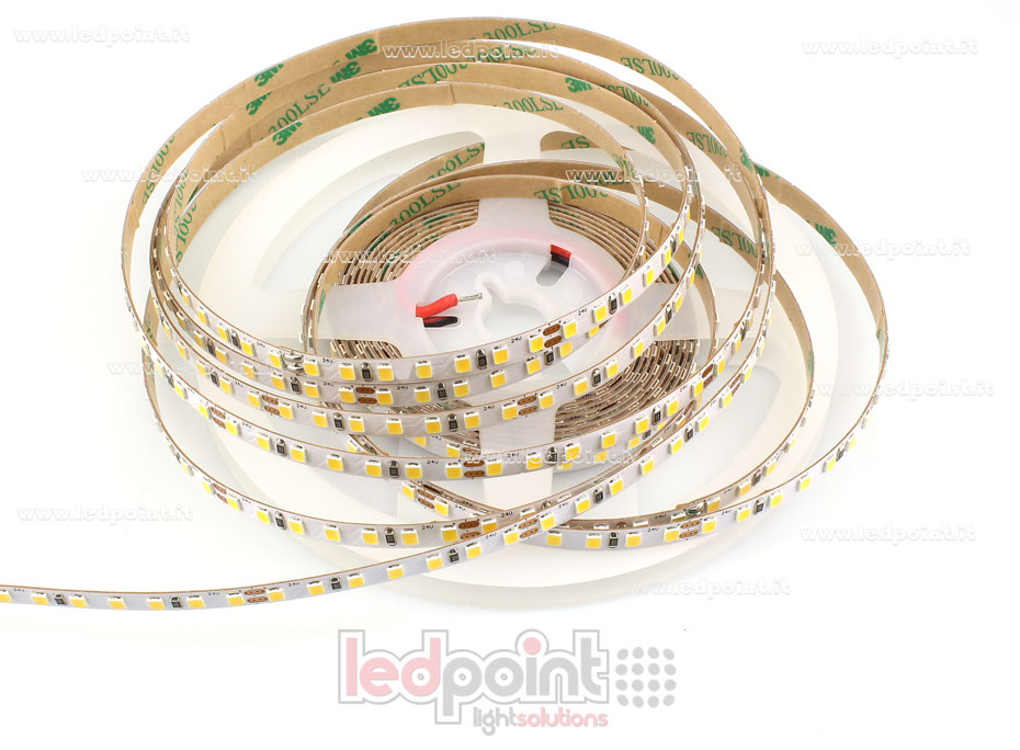 Striscia led 2835 24V IP20 4000K 3step 140led/m