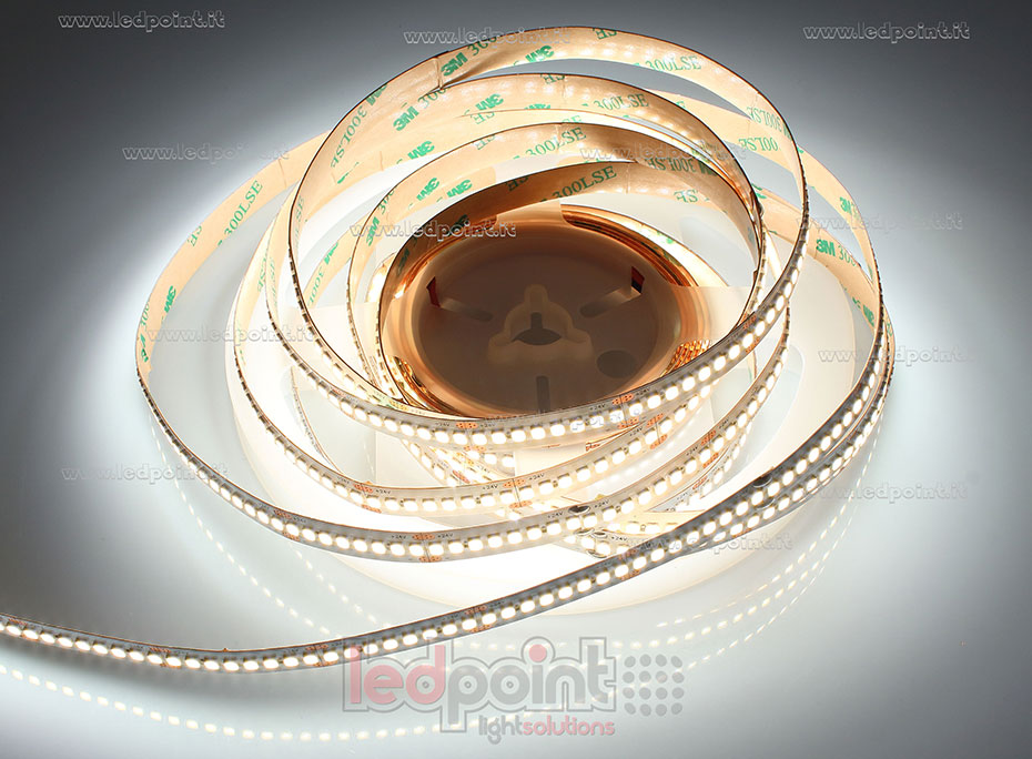 Led strip 2835 24V IP20 4000K 3step 240led/m