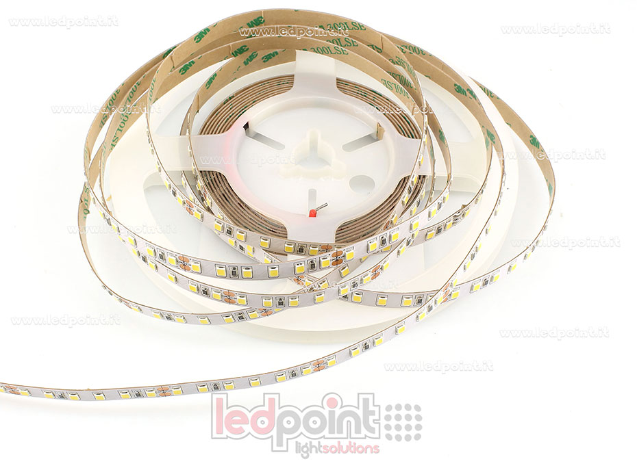 Striscia led 2835 24V IP20 5000K 3 step 120led/m