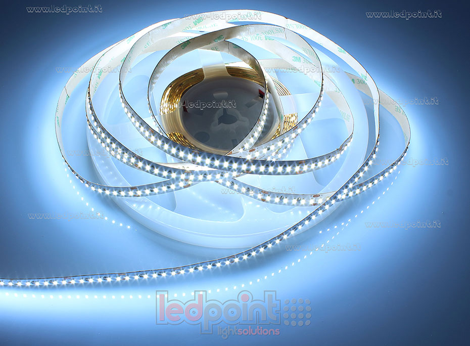 Led strip 3014 24V IP20 6000-6500K 204led/m