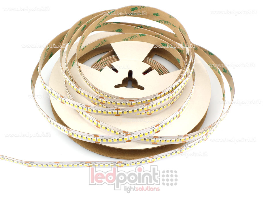 Striscia led 2835 24V IP20 6500K 3 step 240led/m