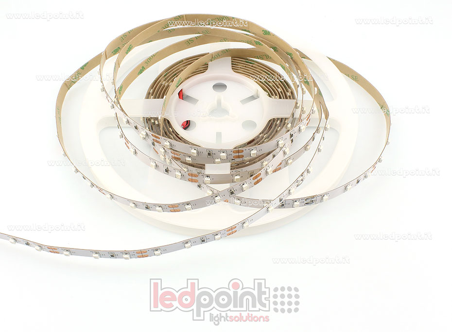 Striscia led 3528 12V IP20 464-474nm 60led/m
