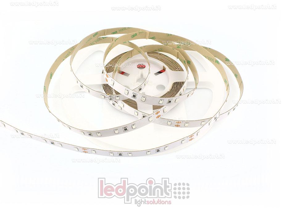 Striscia led 2835 24V IP20 460-465nm 60led/m