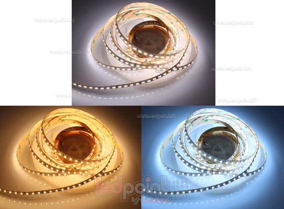 LED-Streifen 3014 24V IP20 2600-6500K 112+112led/m