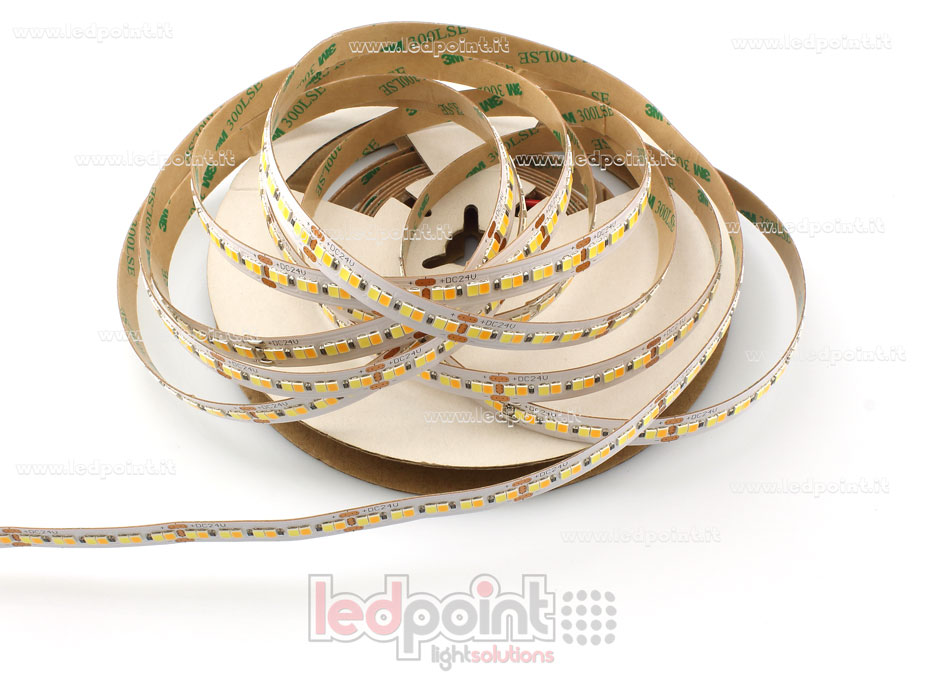 Led strip 2835 24V IP20 2700-6500K 120+120led/m