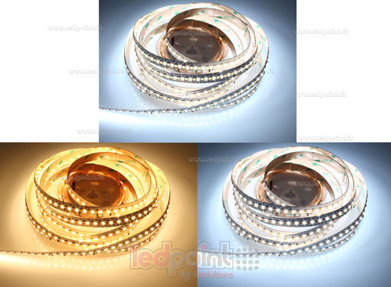 Led strip 2835 48V IP20 2700-5000K 128+128led/m