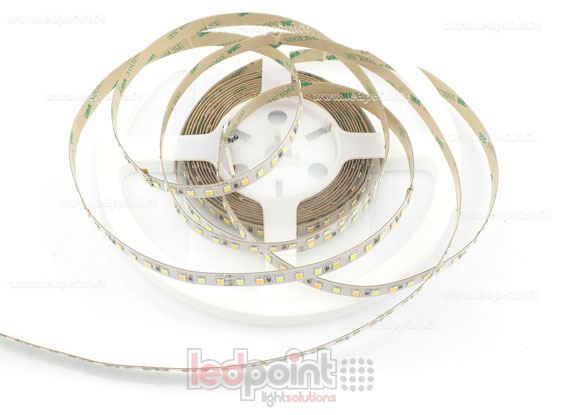Striscia led 2835 24V IP20 2600-6500K 60+60led/m