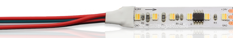 Striscia led 2835 24V IP20 3000-6500K 120led/m
