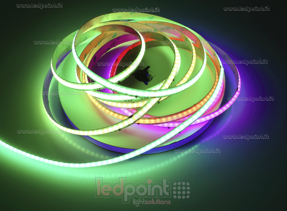 LED-Streifen COB 24V IP20 RGB+4000K 392+392led/m