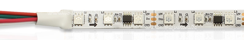 Striscia led 5050 12V IP20 RGB 60led/m