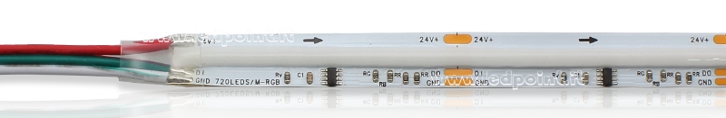 LED-Streifen COB 24V IP20 RGB 720led/m LED-Streifen COB 24V IP20 RGB 720led/m