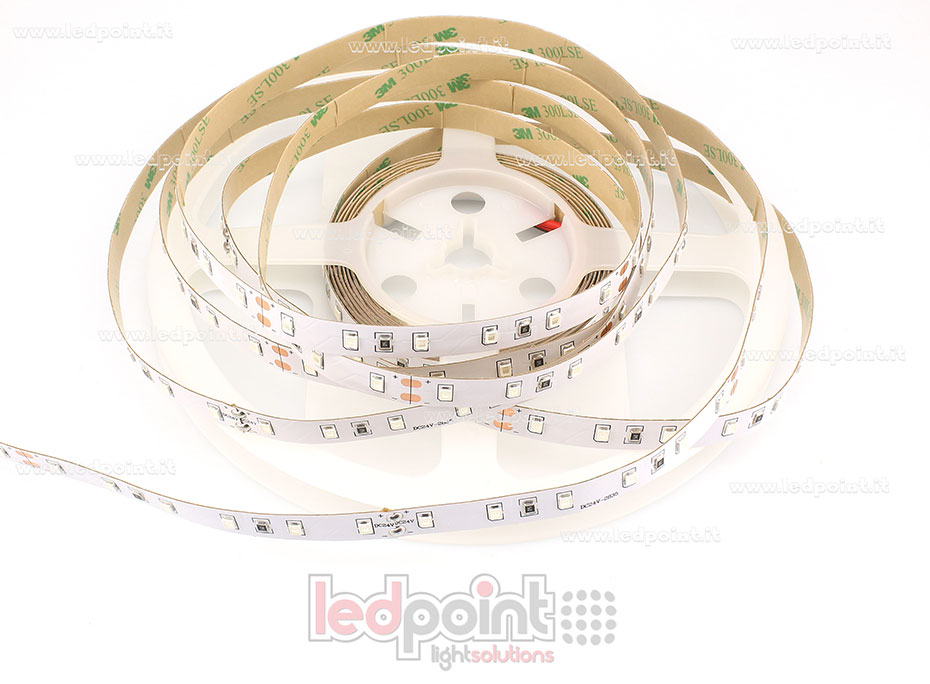 Led strip 2835 24V IP20 520-525nm 60led/m