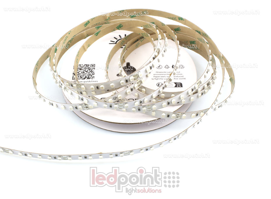 Striscia led 3528 24V IP20 520-525nm 120led/m