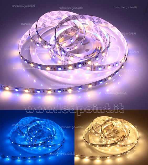 Striscia led 5050 12V IP20 2600-2800K 300