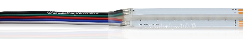 Striscia led COB 24V IP20 3000K 392+392led/m
