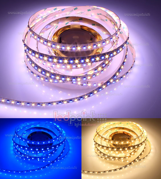 Led strip 3838+2835 24V IP20 3000K 3step 70+70led/m Led strip 3838+2835 24V IP20 3000K 3step 70+70led/m