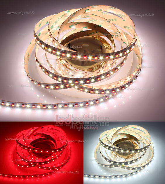 LED-Streifen 3838+2835 24V IP20 4000K 3step 70+70led/m LED-Streifen 3838+2835 24V IP20 4000K 3step 70+70led/m