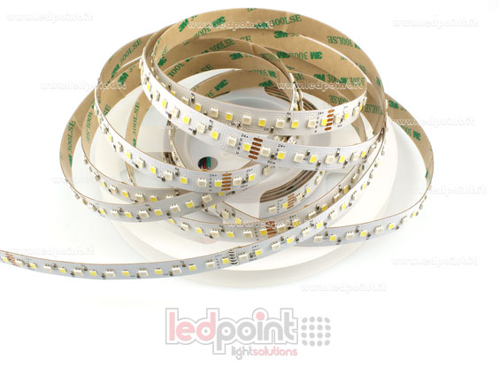 Striscia led 3838+2835 24V IP20 6000K 3step 70+70led/m