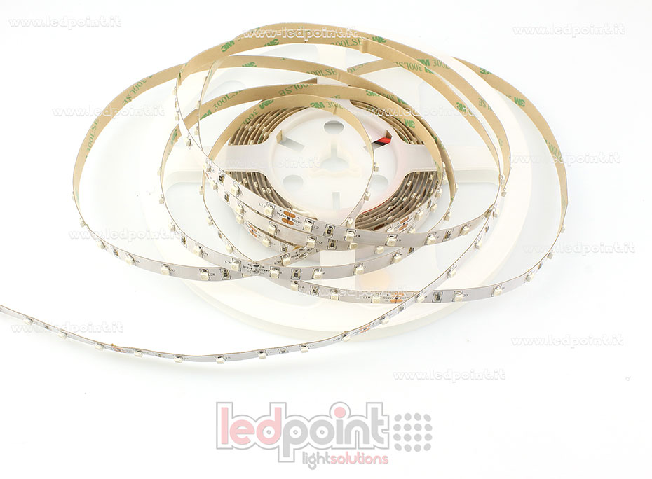 LED-Streifen 3528 24V IP20 620-623nm 60led/m