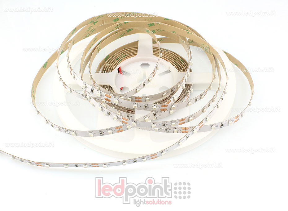 LED-Streifen 3528 12V IP20 620-623nm 60led/m