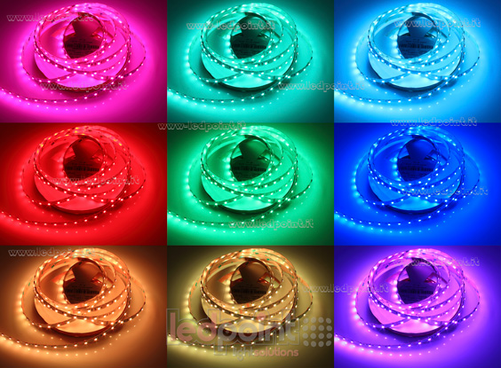 Striscia led 3838 24V IP65 RGB 70led/m Striscia led 3838 24V IP65 RGB 70led/m