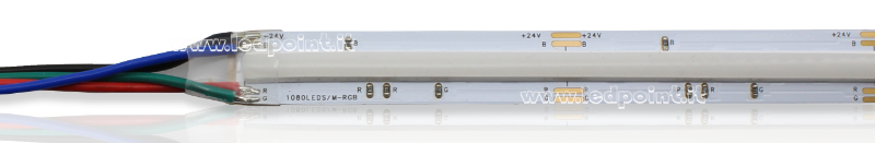 LED-Streifen COB 24V IP20 RGB 1080led/m LED-Streifen COB 24V IP20 RGB 1080led/m