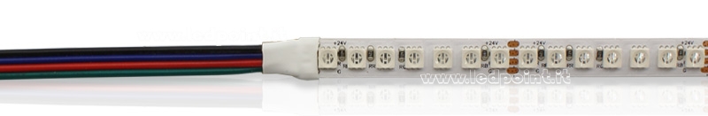 Striscia led 4040 24V IP20 RGB 168led/m Striscia led 4040 24V IP20 RGB 168led/m