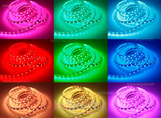 Led strip 5050 12V IP20 RGB 60led/m