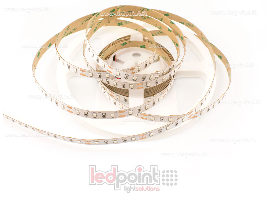 Led strip 2835 12V IP20 590-595nm 60led/m