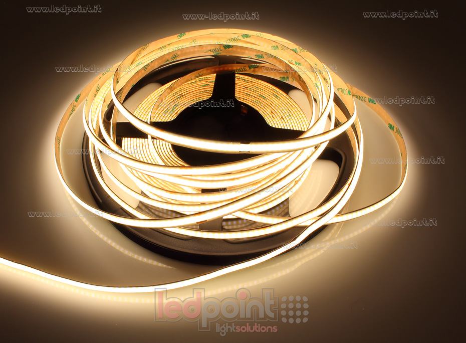 LED-Streifen COB 24V IP20 3000K 320led/m FA2-300-320OM2